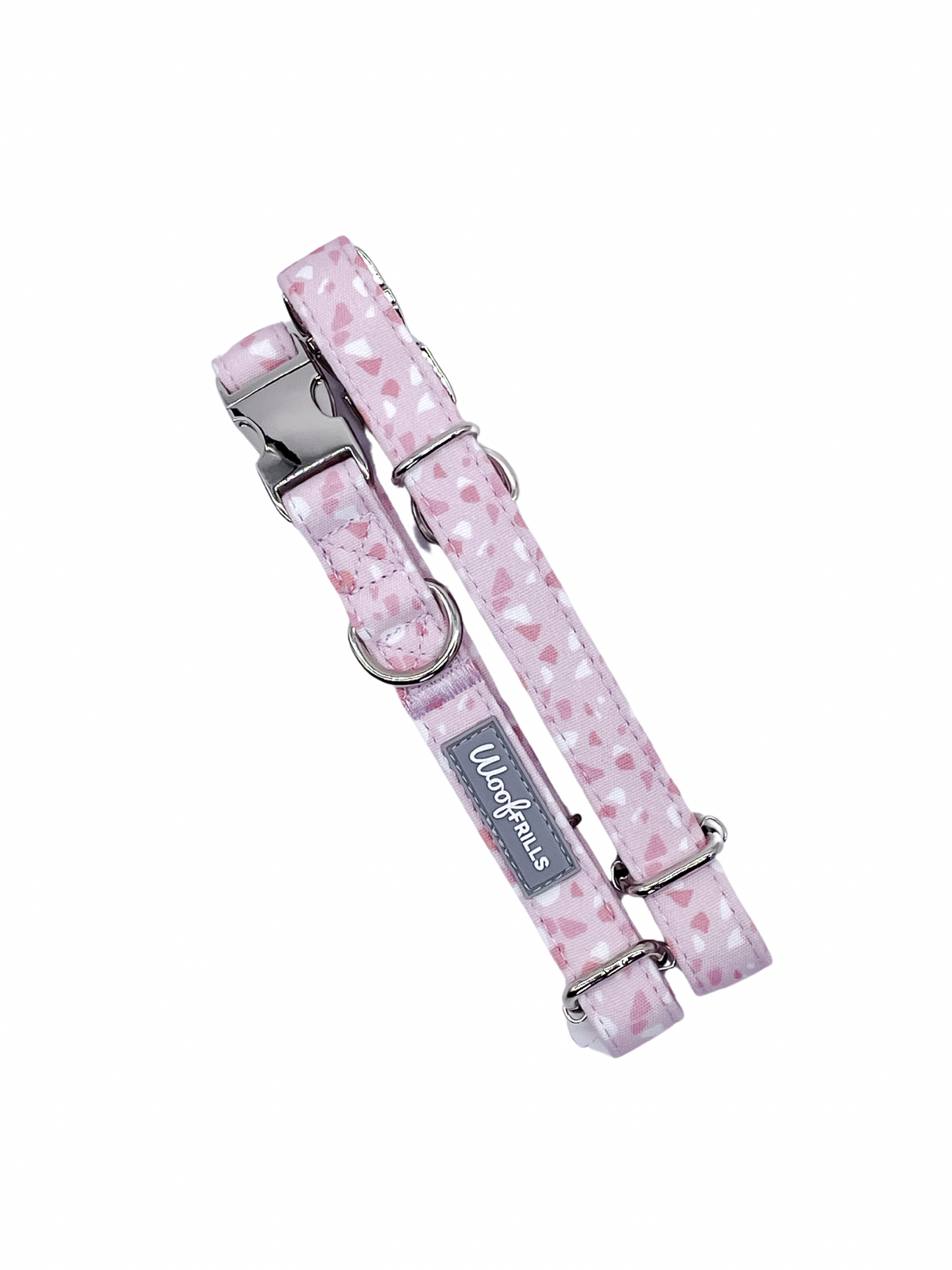 Pink dog collar