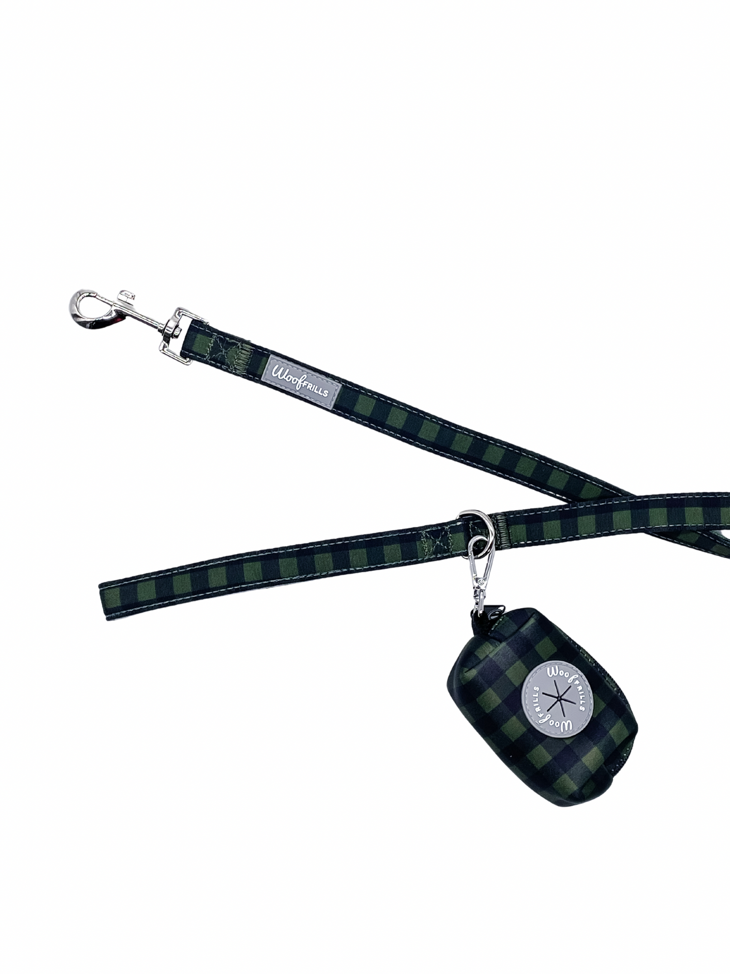 Plaid dog lead