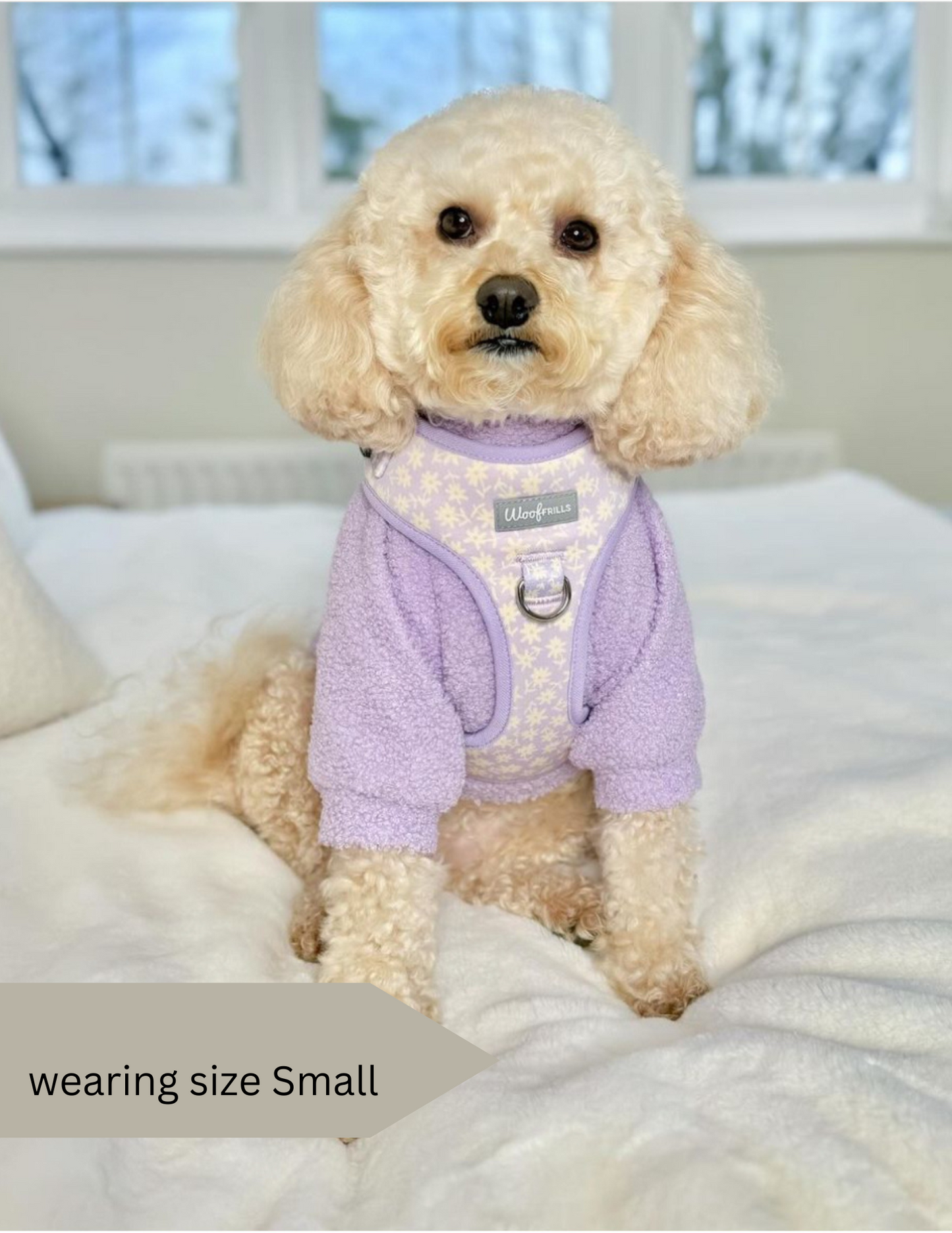 Dog Harness | Bloom me away lilac