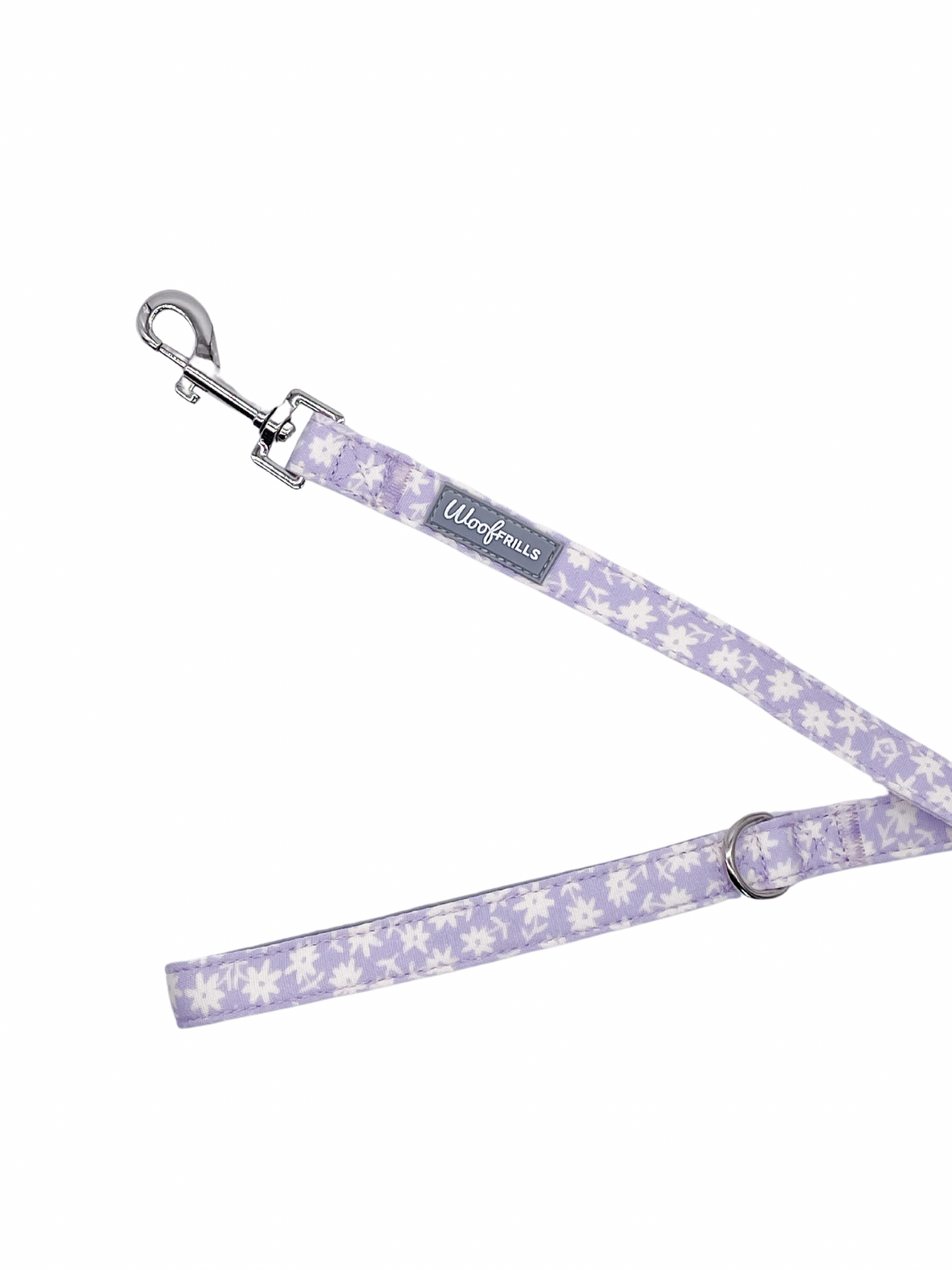 Lilac daisy dog lead