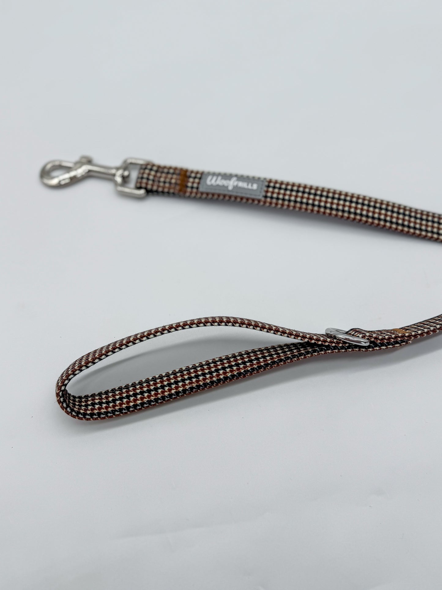 Houndstooth dog lead Heritage Hound matching leash