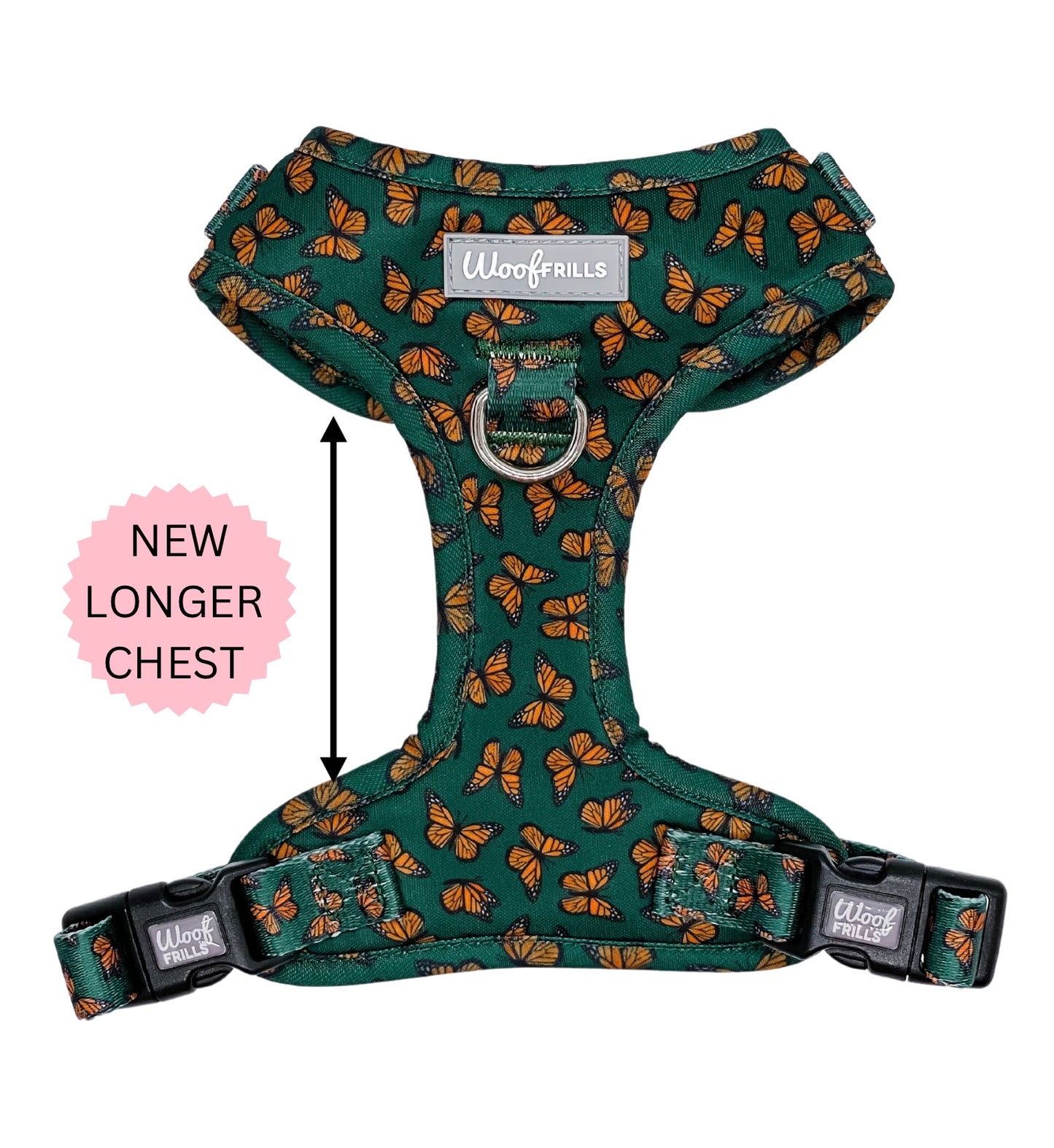 Dog harness, Dog collar and lead set | BUNDLE OF YOUR CHOICE | Pupperfly Frills