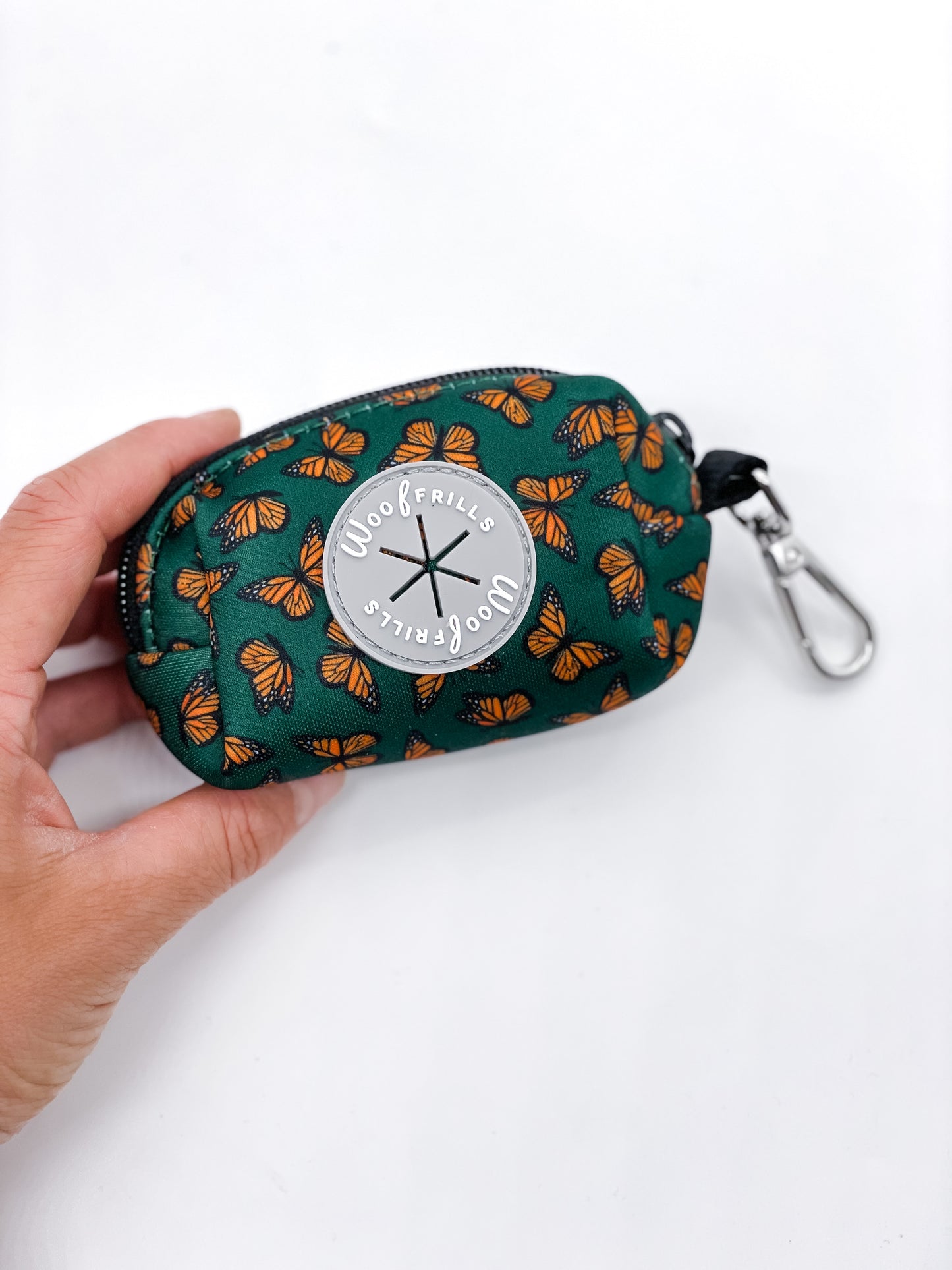 Dog Poop bag holder | Poop bag dispenser | Pupperfly Frills