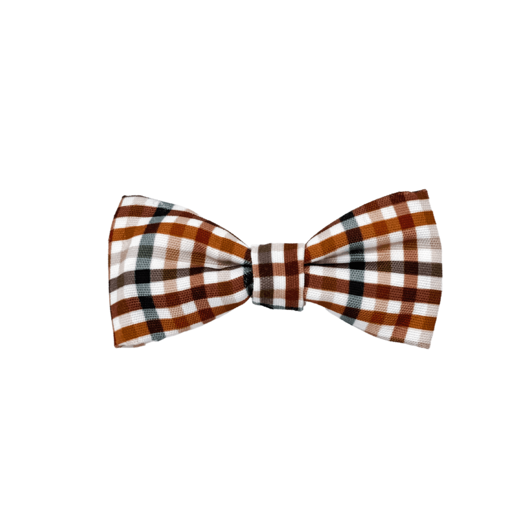 Dog Bow tie Best i ever plaid