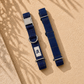 Blue Dog Collar | Midnight Trails| Adjustable & Durable