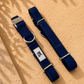 Blue Dog Collar | Midnight Trails| Adjustable & Durable