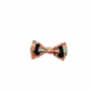 Dog Bow Tie |Peachy Dreams | Elastic Attachment for Collar or Harness