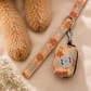 Floral Dog Lead | Peachy Dreams| Soft Handle & Durable