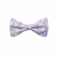 Dog Bow tie - Bloom me away Lilac