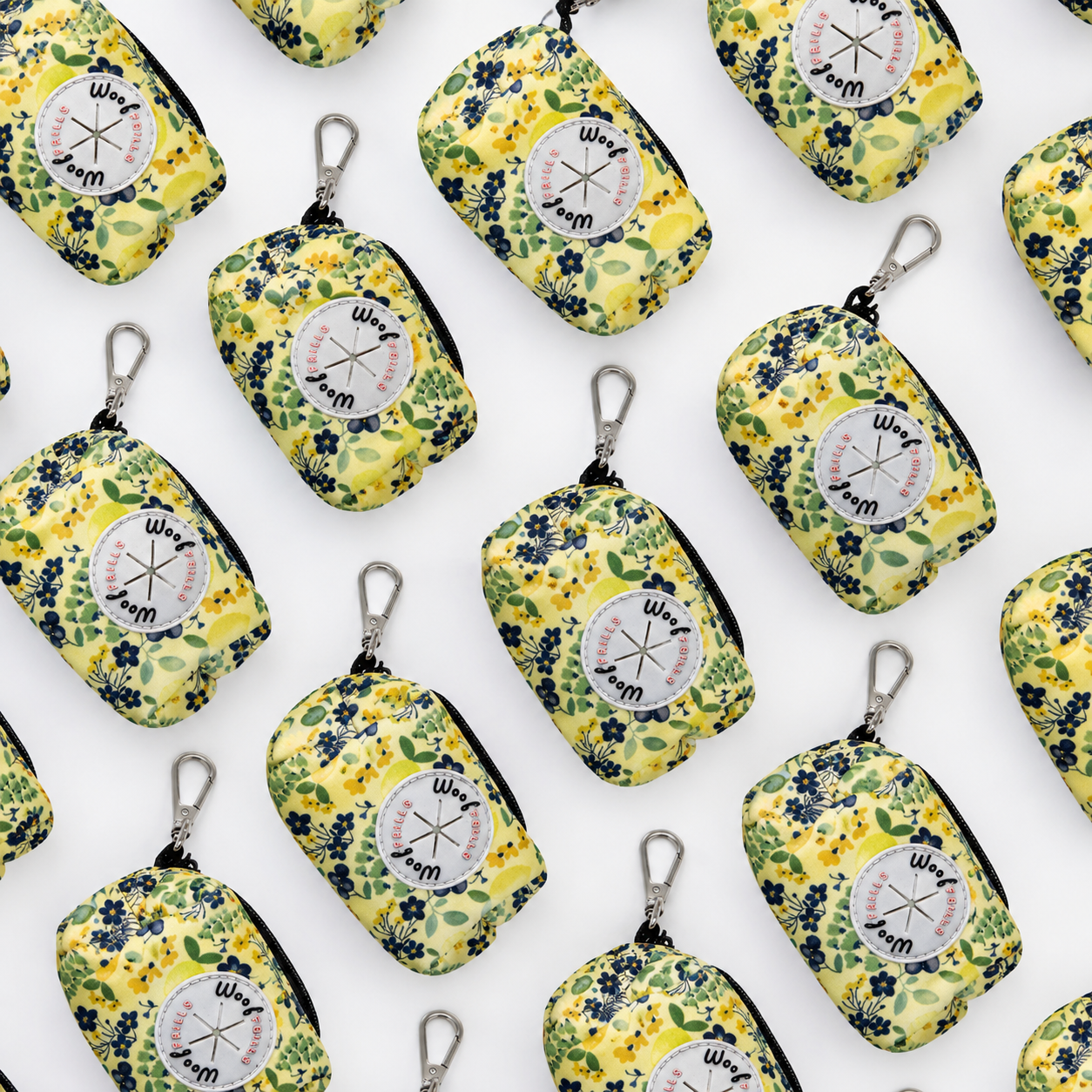 Dog Poop bag holder | Poop bag dispenser | Blueberry Lemonade