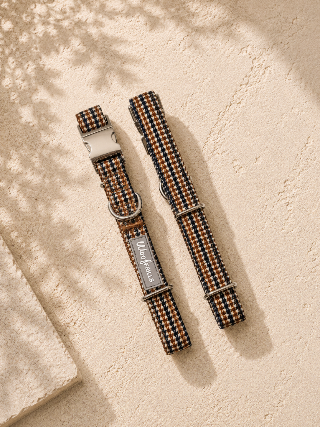 Houndstooth Dog Collar |  Heritage Hound