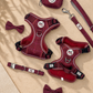Step in Dog Harness Set | Mulberry Trails | Matching Collar, Lead & Bow | BUNDLE OF YOUR CHOICE