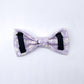 Dog Bow tie - Bloom me away Lilac