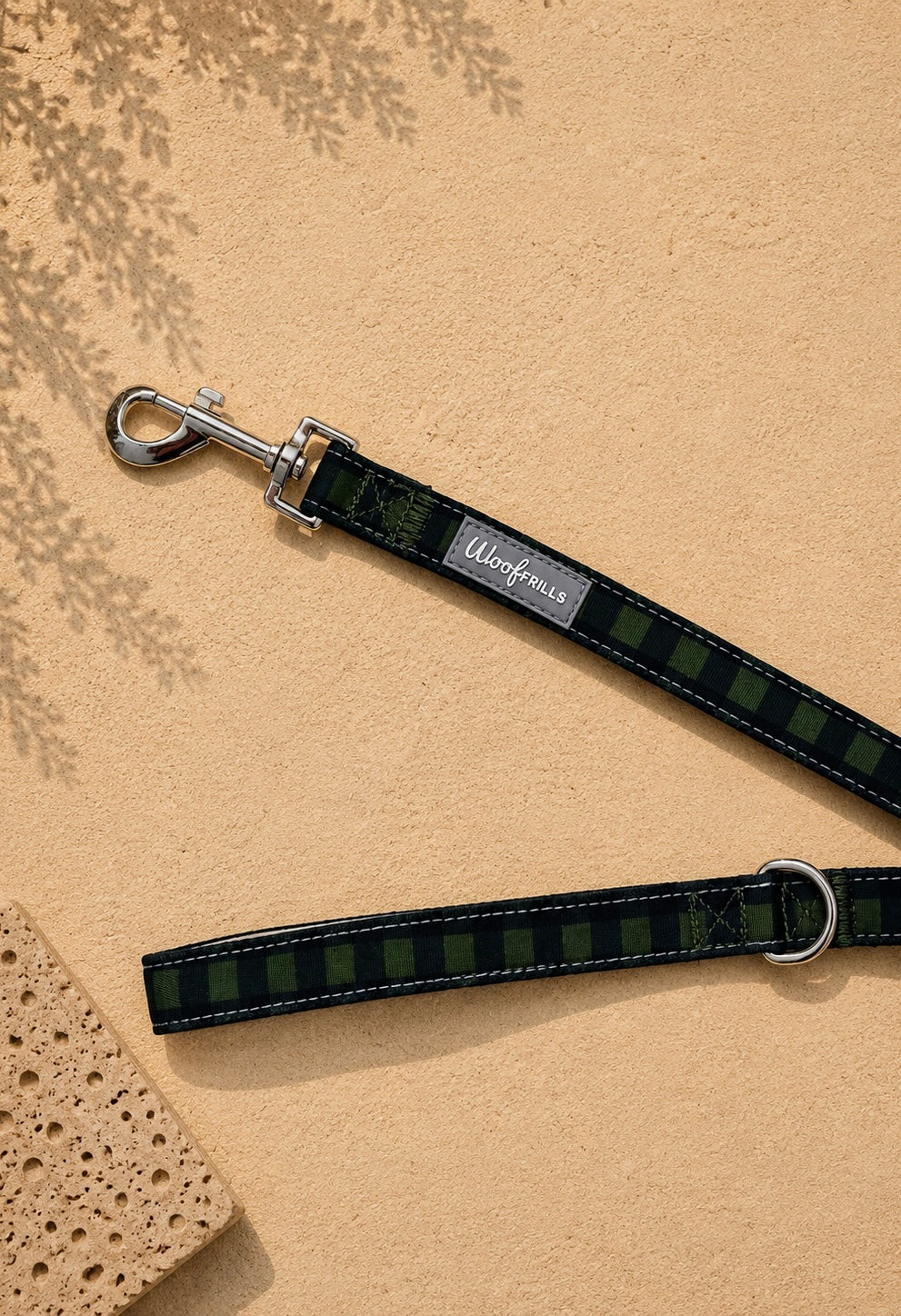 Dog lead | Soft handle | Pupster Plaid