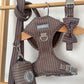 Heritage Hound dog set with harness collar and lead