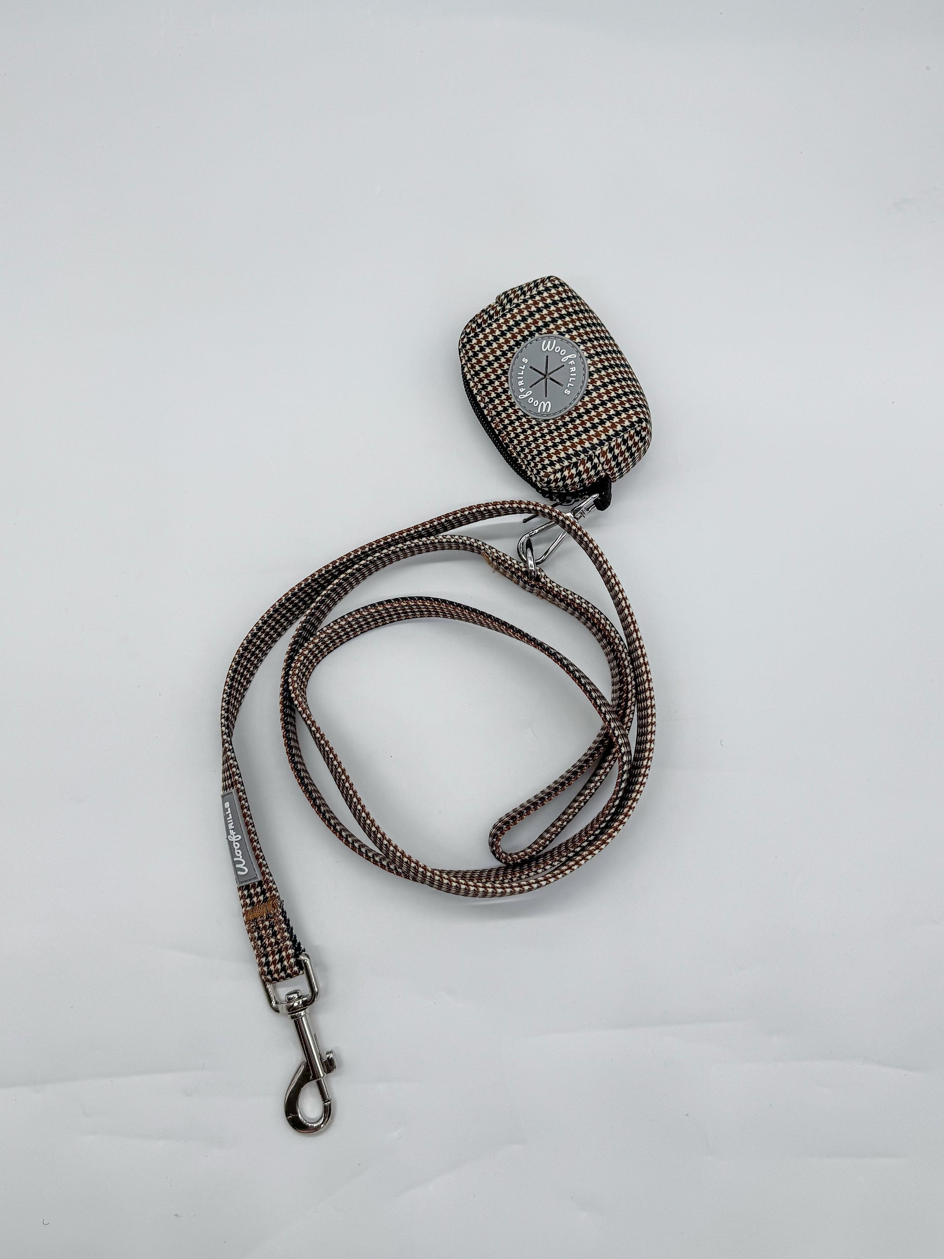 Matching dog lead Heritage Hound neutral design