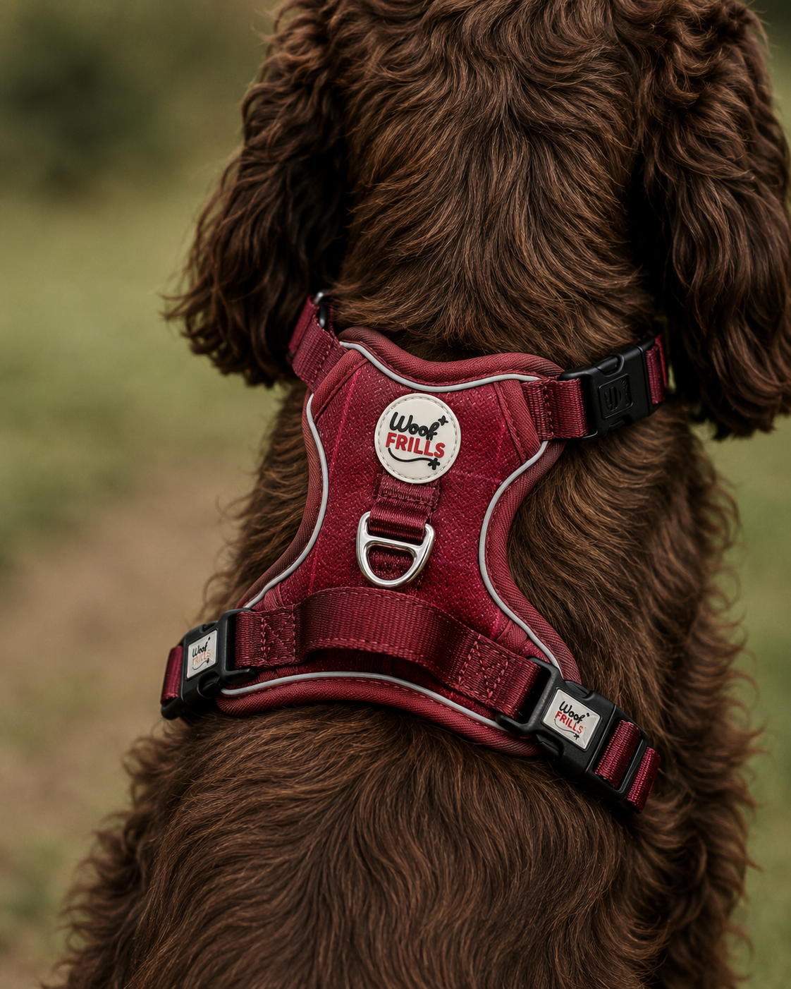 Step in Dog Harness Set | Mulberry Trails | Matching Collar, Lead & Bow | BUNDLE OF YOUR CHOICE