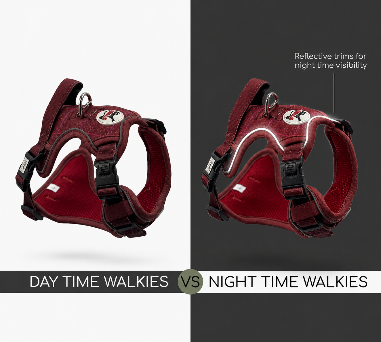 Step in Dog Harness Set | Mulberry Trails | Matching Collar, Lead & Bow | BUNDLE OF YOUR CHOICE