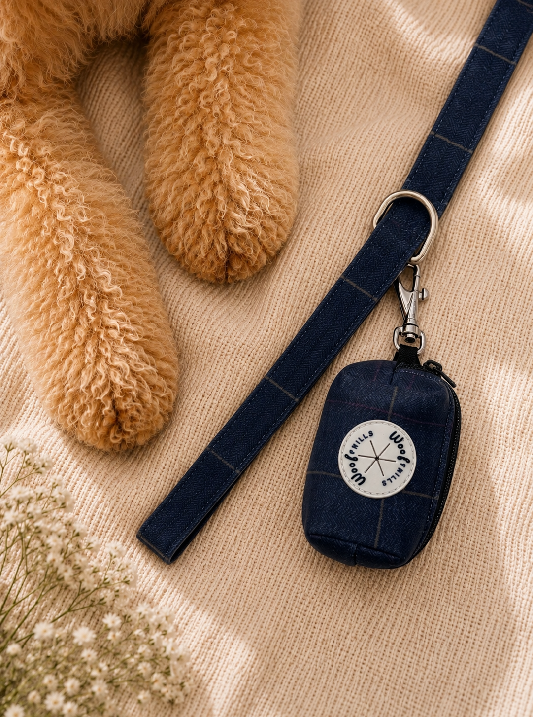 Dog Poop bag holder | Poop bag dispenser | Midnight Trails