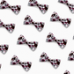 Dog Bow tie - Poppy power