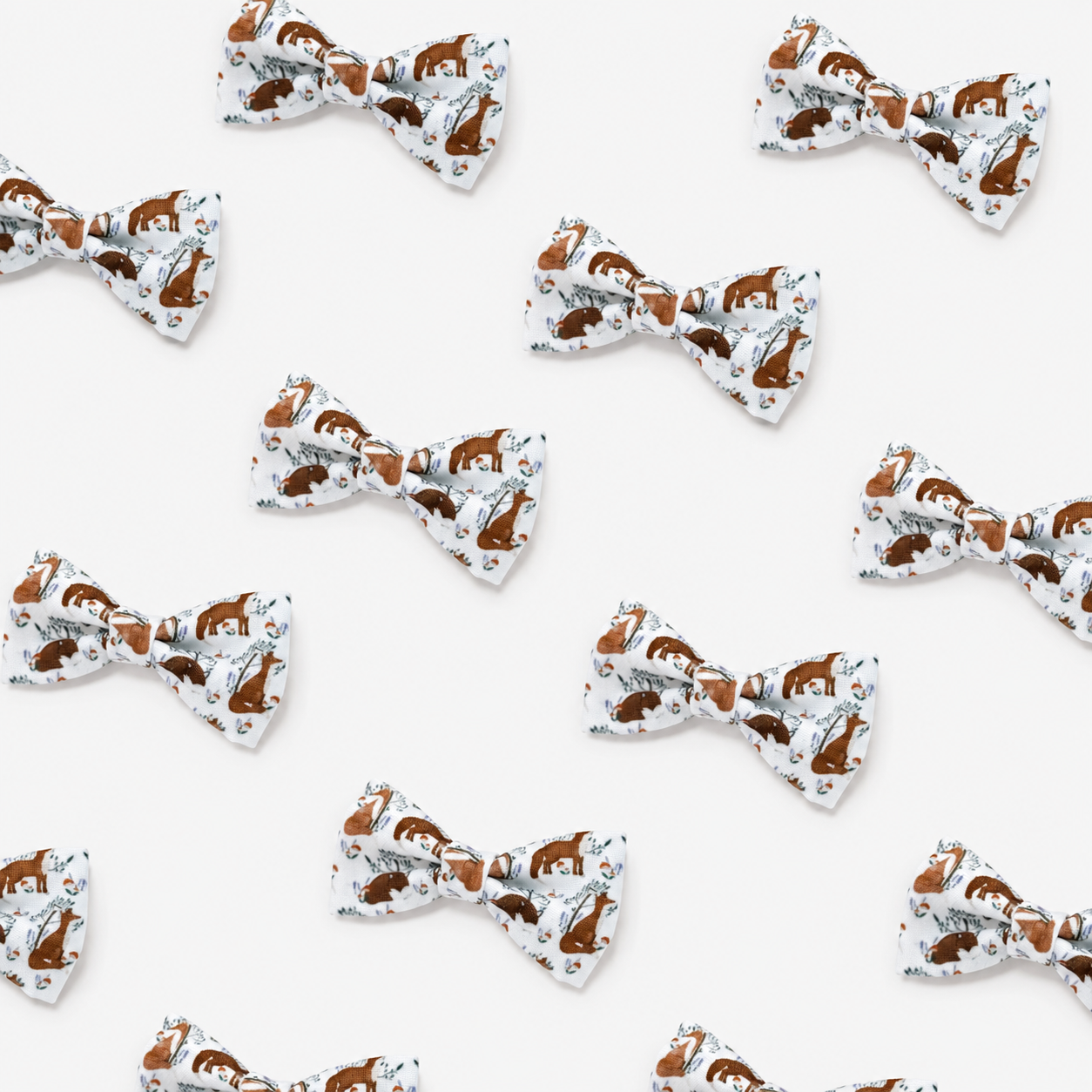 Dog Bow tie - Enchanted Fox