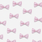 Dog Bow tie - Blushing with Love