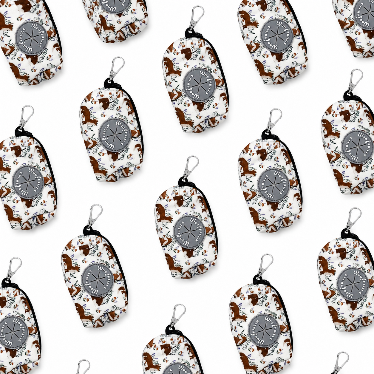 Dog Poop bag holder | Poop bag dispenser | Enchanted fox