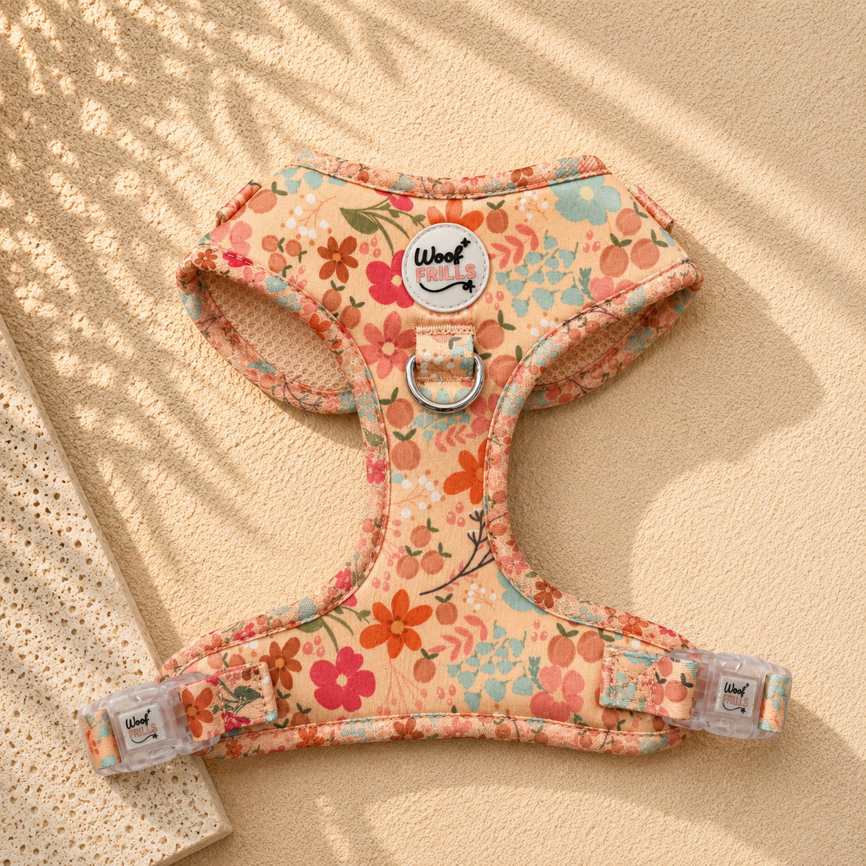 Floral Dog Harness | Peachy Dreams