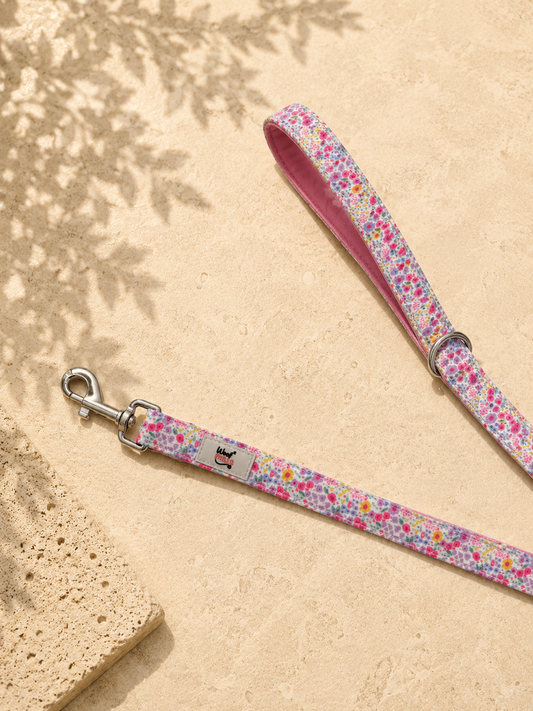 Floral Dog Lead | Blossom Dreams | Soft Handle & Durable