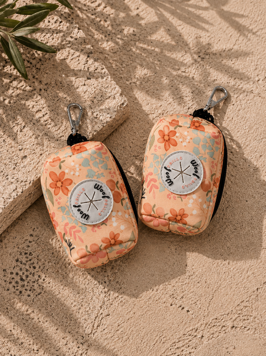 Dog Poop bag holder | Poop bag dispenser | Peachy Dreams