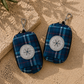 Tartan Dog Poop bag holder | Poop bag dispenser | Plaid Date