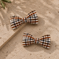 Dog Bow tie - Best i ever plaid