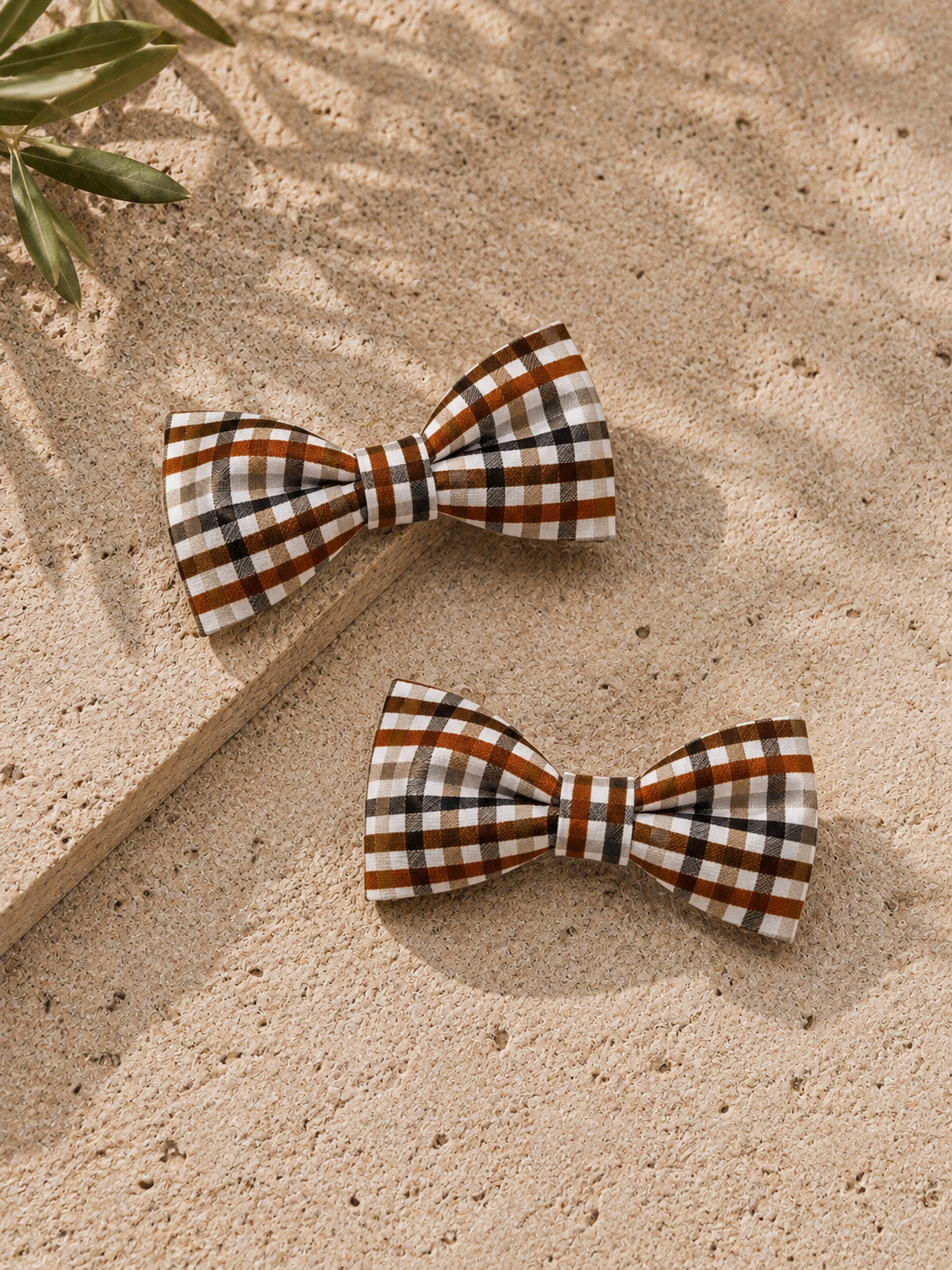 Dog Bow tie - Best i ever plaid
