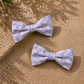 Dog Bow tie - Bloom me away Lilac