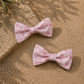 Dog Bow tie - Blushing with Love