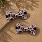 Dog Bow tie - Poppy power