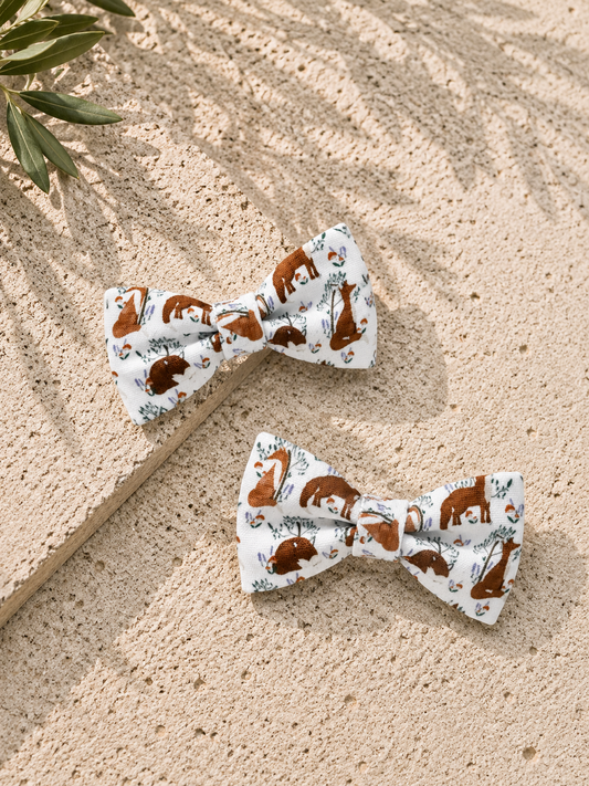 Dog Bow tie - Enchanted Fox