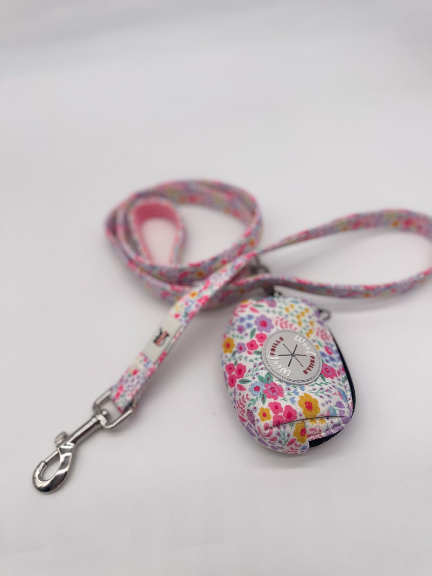 Blossom Dreams floral dog lead with matching harness and collar