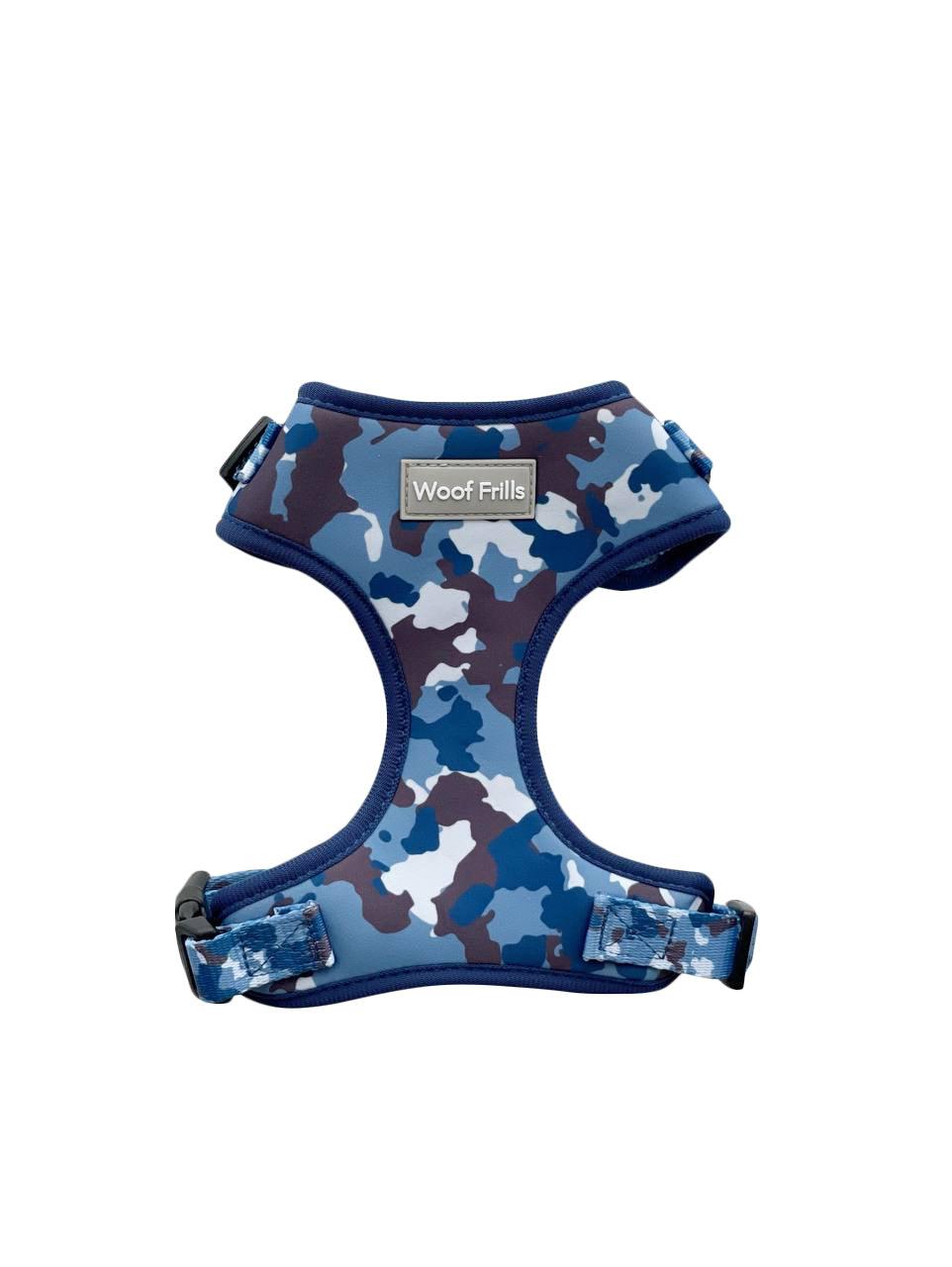 Camouflage - Adjustable Harness - Woof Frills