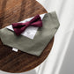 Sage wedding tuxedo with bow tie of your choice - Woof Frills